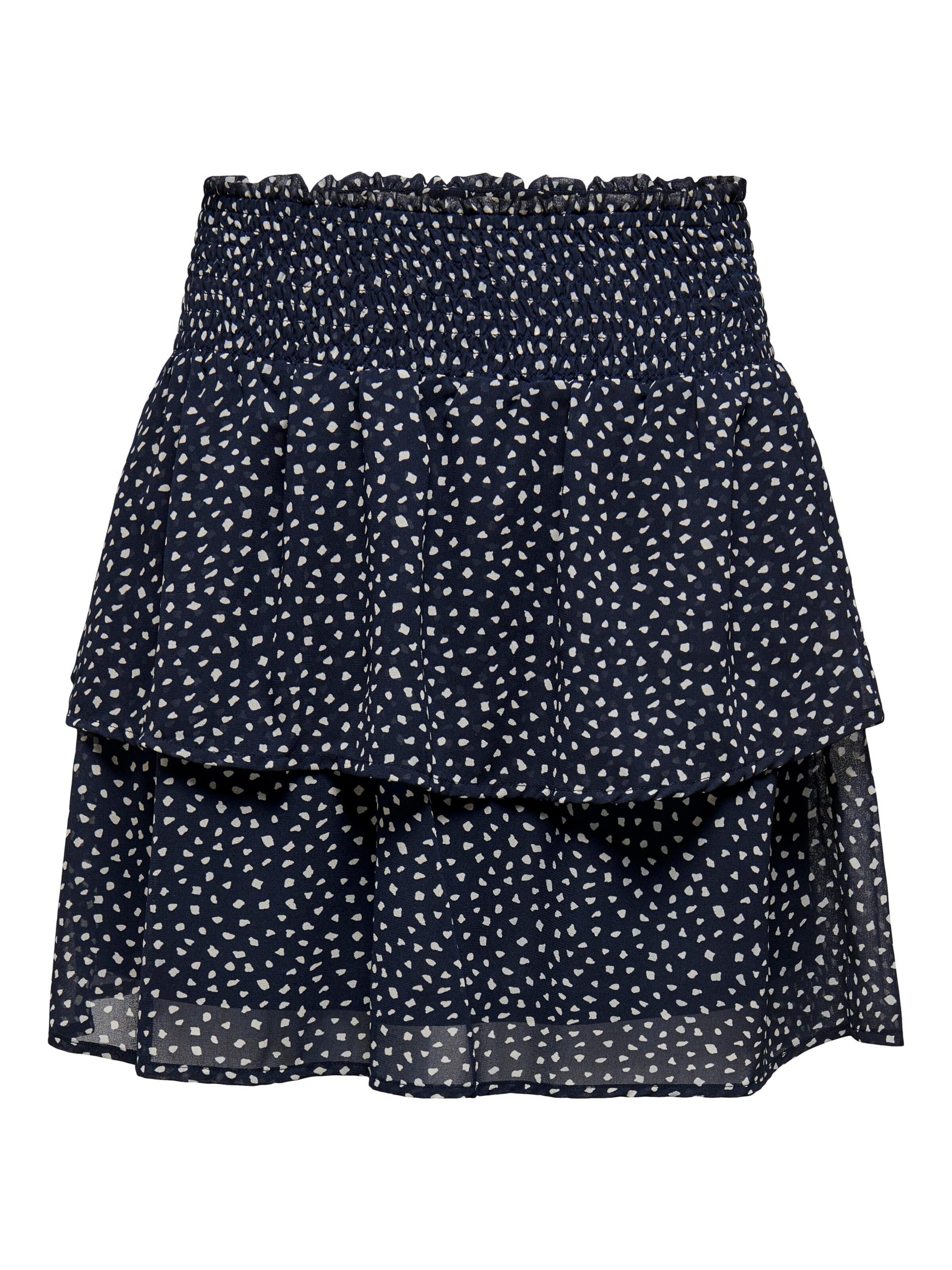Only Onlann Star Layered Smock Skirt Noos Ptm - Jupe Femme Courte à Volants Léger