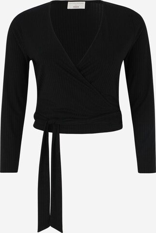 Guido Maria Kretschmer Curvy Shirt in Black: front