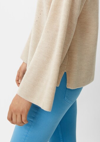 comma casual identity Pullover in Beige