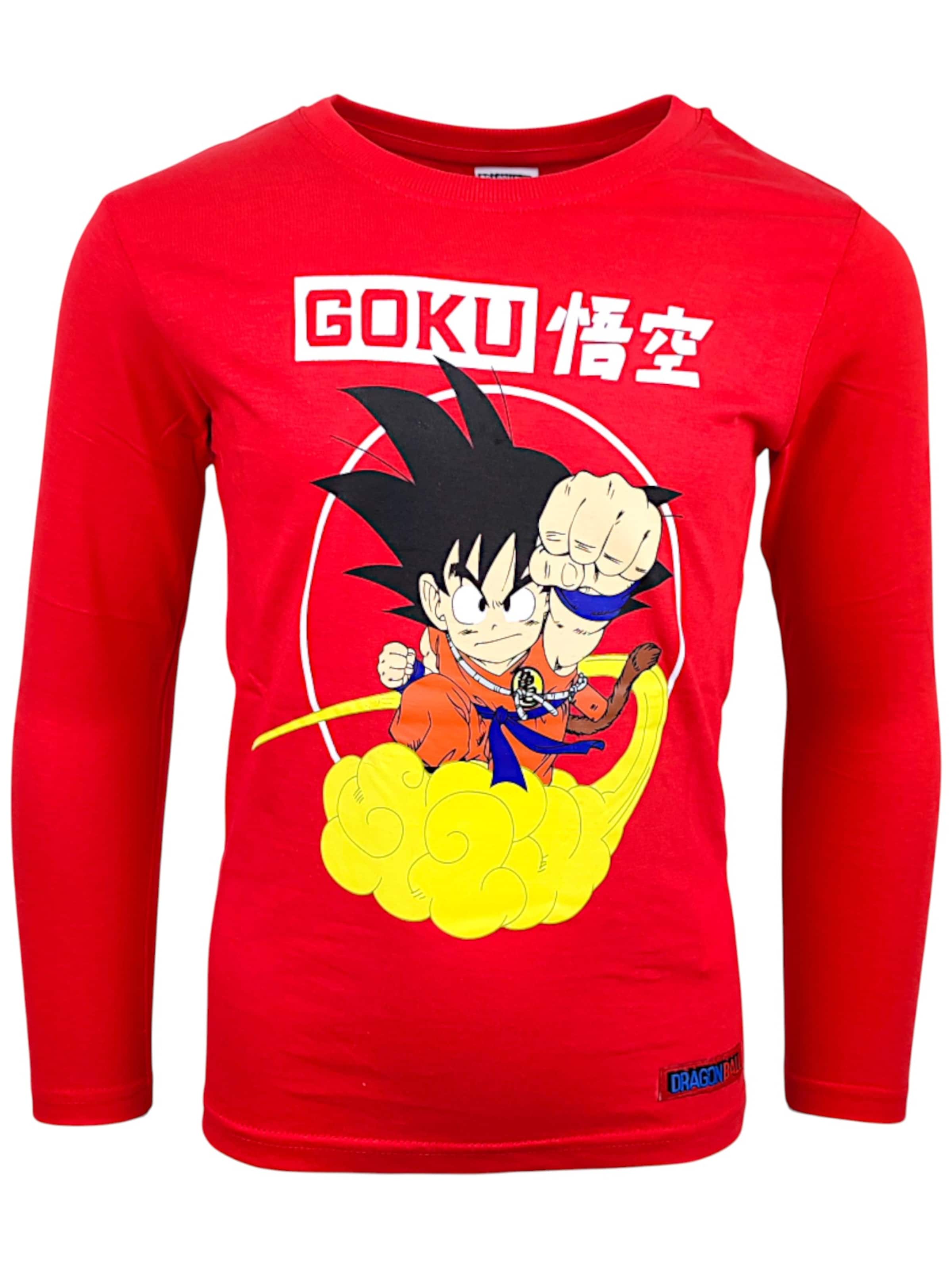 Dragon Ball Shirt 'Dragon Ball' in Red: front