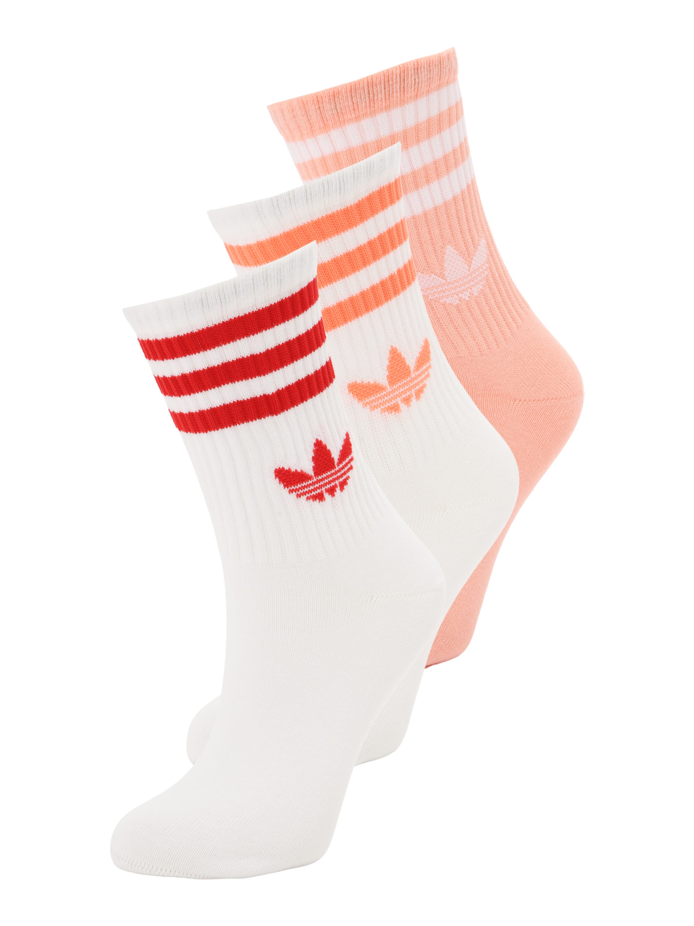 oranžinė ADIDAS ORIGINALS Kojinės '3S': priekis