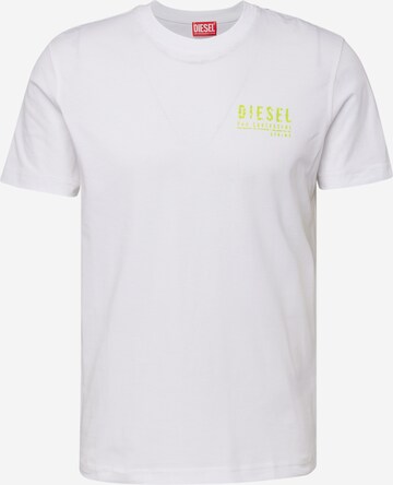 DIESEL - Camiseta 'DIEGOR' en blanco: frente