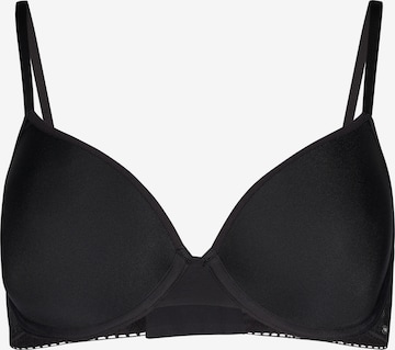 T-shirt Reggiseno di Skiny in nero: frontale