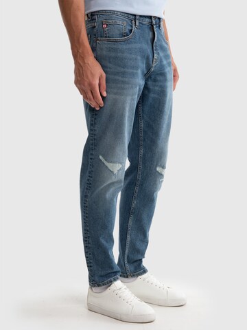 BIG STAR Loosefit Jeans ' ATES ' in Blau