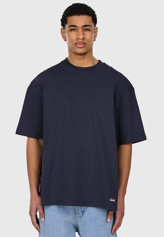Dropsize T-Shirt in Blau: Vorderseite