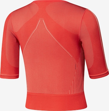 ADIDAS PERFORMANCE Functioneel shirt 'Aeroknit' in Rood