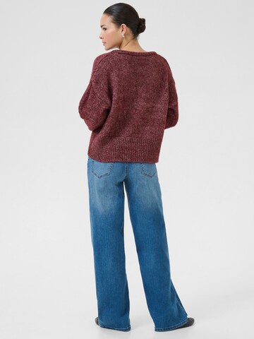 Kaffe Sweater 'KAtrina' in Red