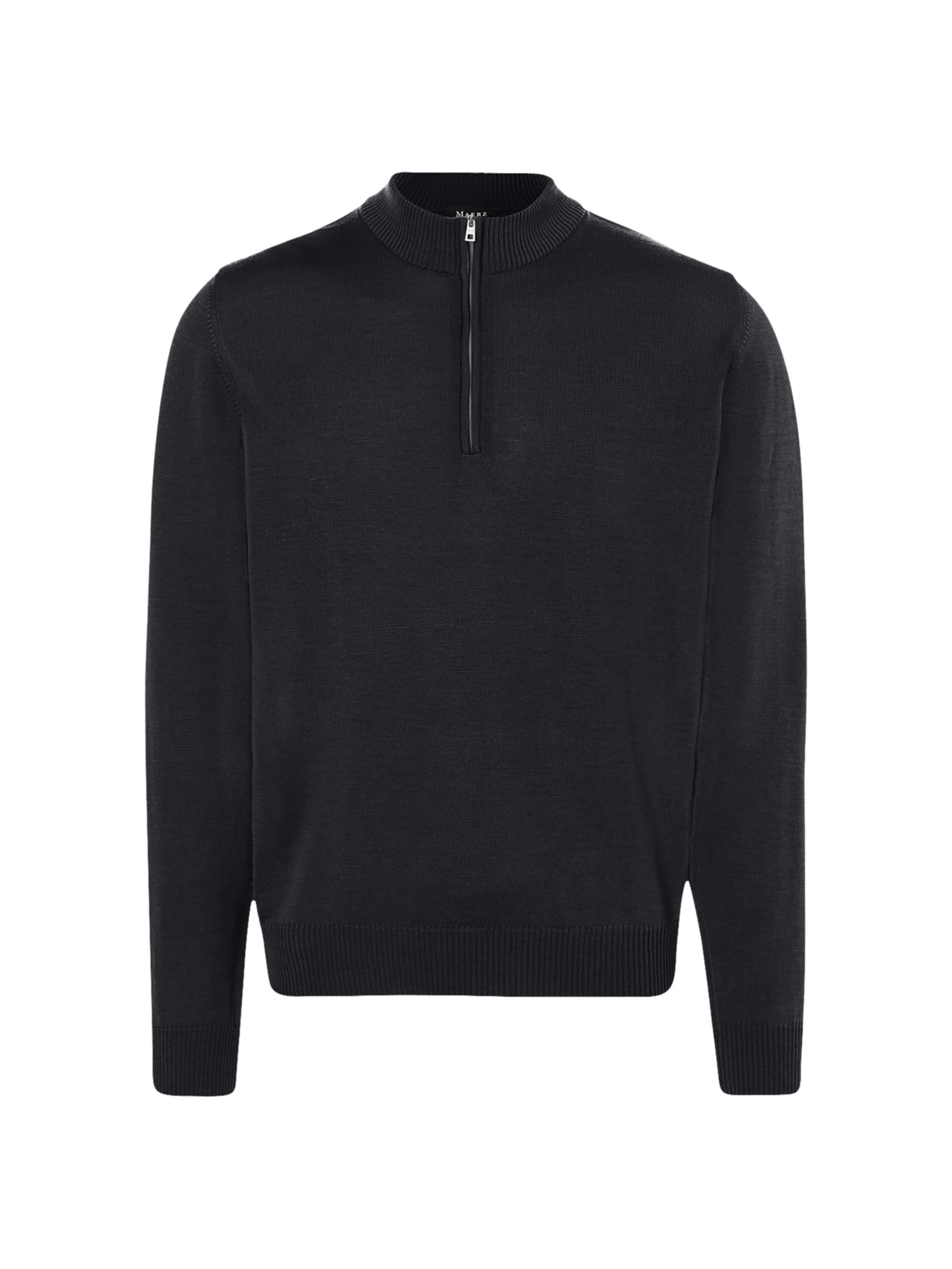 Pullover di MAERZ Muenchen in nero: frontale