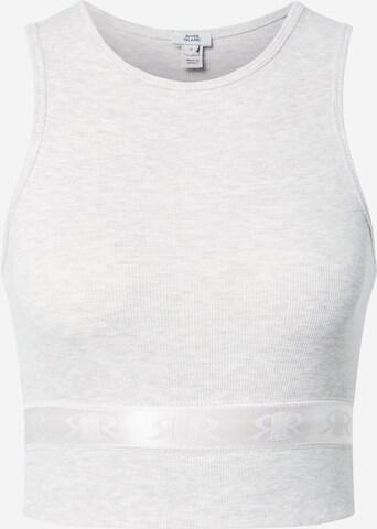 Top di River Island in grigio: frontale