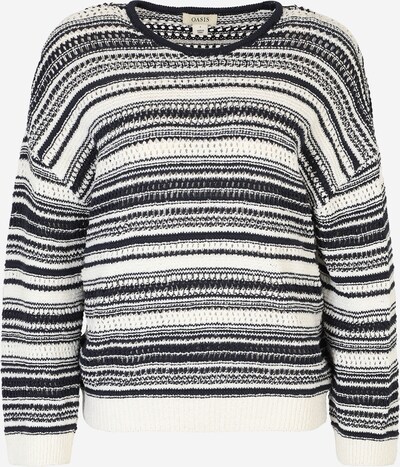 Megztinis iš Oasis, spalva – tamsiai mėlyna jūros spalva / balta, Prekių apžvalga