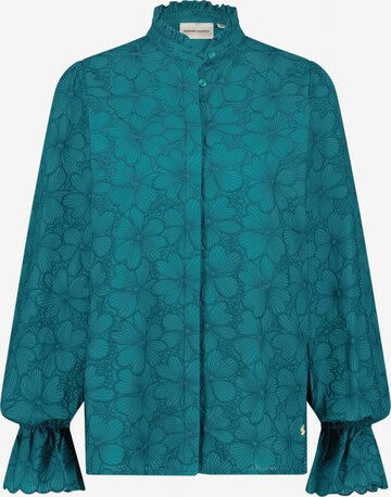 Fabienne Chapot Blouse 'Bente' in Blauw: voorkant