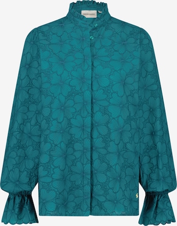 Fabienne Chapot Blouse 'Bente' in Blauw: voorkant