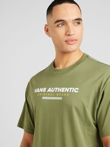 VANS - Camiseta en verde