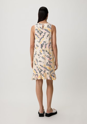 comma casual identity Zomerjurk in Gemengde kleuren: terug