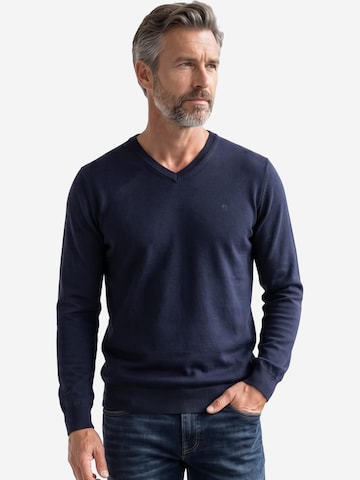 CASAMODA Sweater 'Basic' in Blue