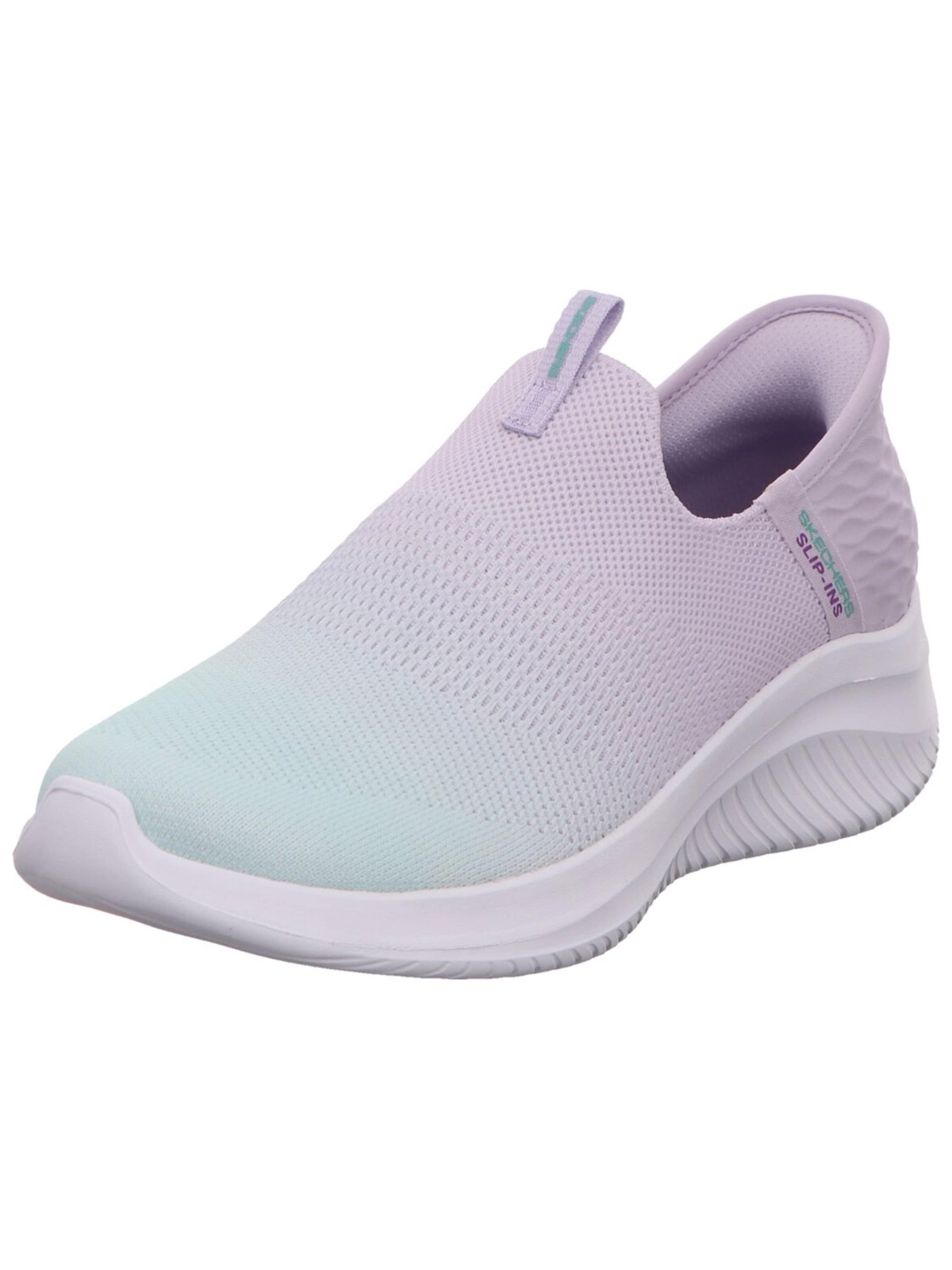 SKECHERS - Zapatillas sin cordones 'Sneaker Damen 150183 LVTQ Textil & Kunststoff (Synthetik) in grün' en lila: frente
