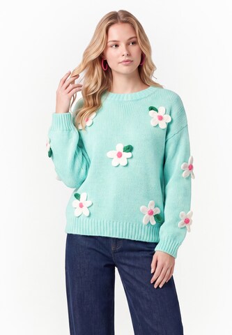 MYMO - Jersey en azul: frente