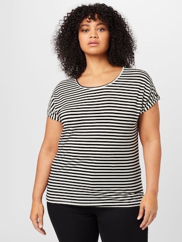 melns Vero Moda Curve T-Krekls 'AYA': no priekšpuses