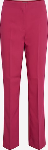 SOAKED IN LUXURY Slimfit Bukser med fals 'Corinne' i pink: forside
