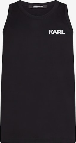 Maglietta di Karl Lagerfeld in nero: frontale