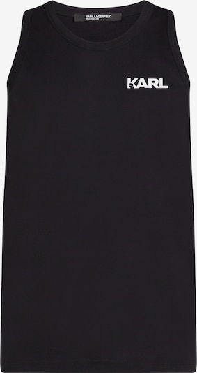 Marškinėliai iš Karl Lagerfeld, spalva – juoda / balta, Prekių apžvalga