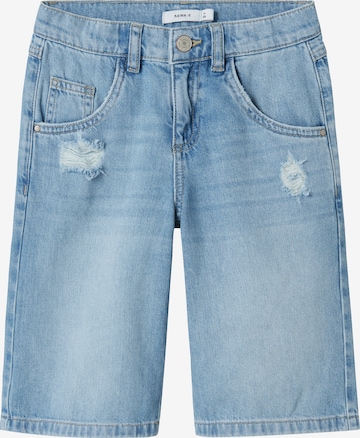 NAME IT Loosefit Farkut värissä sininen: etupuoli