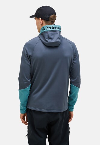 PEAK PERFORMANCE Fleece jas in Grijs