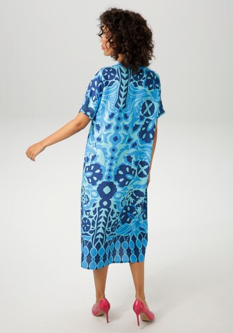 Aniston CASUAL Sommerkleid in Blau