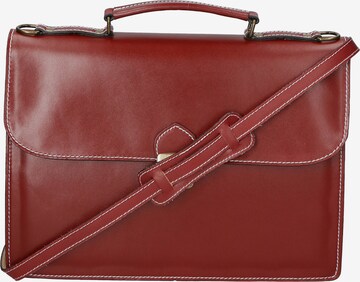 Borsa portadocumenti di Gave Lux in rosso: frontale