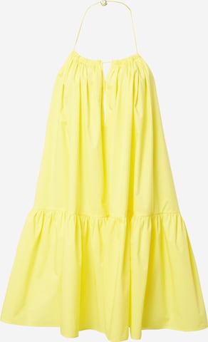 PATRIZIA PEPE Letnia sukienka w kolorze żółty: przód