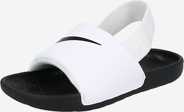 Nike Sportswear Sandals & Slippers 'Kawa' in White: front