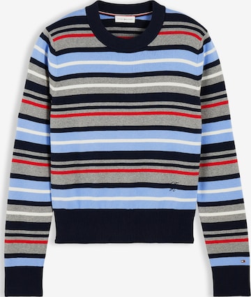 TOMMY HILFIGER Sveter - Sivá: predná strana