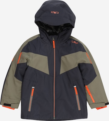 Veste outdoor CMP en noir : devant