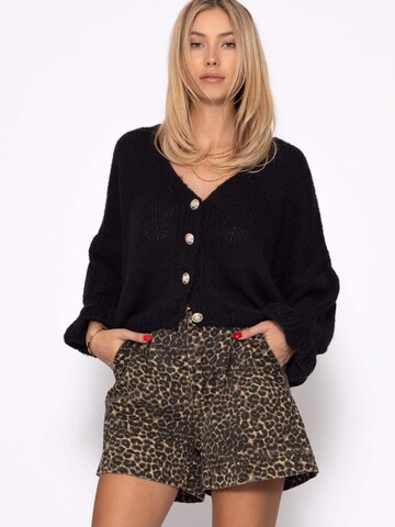 SASSYCLASSY Oversized cardigan in Black