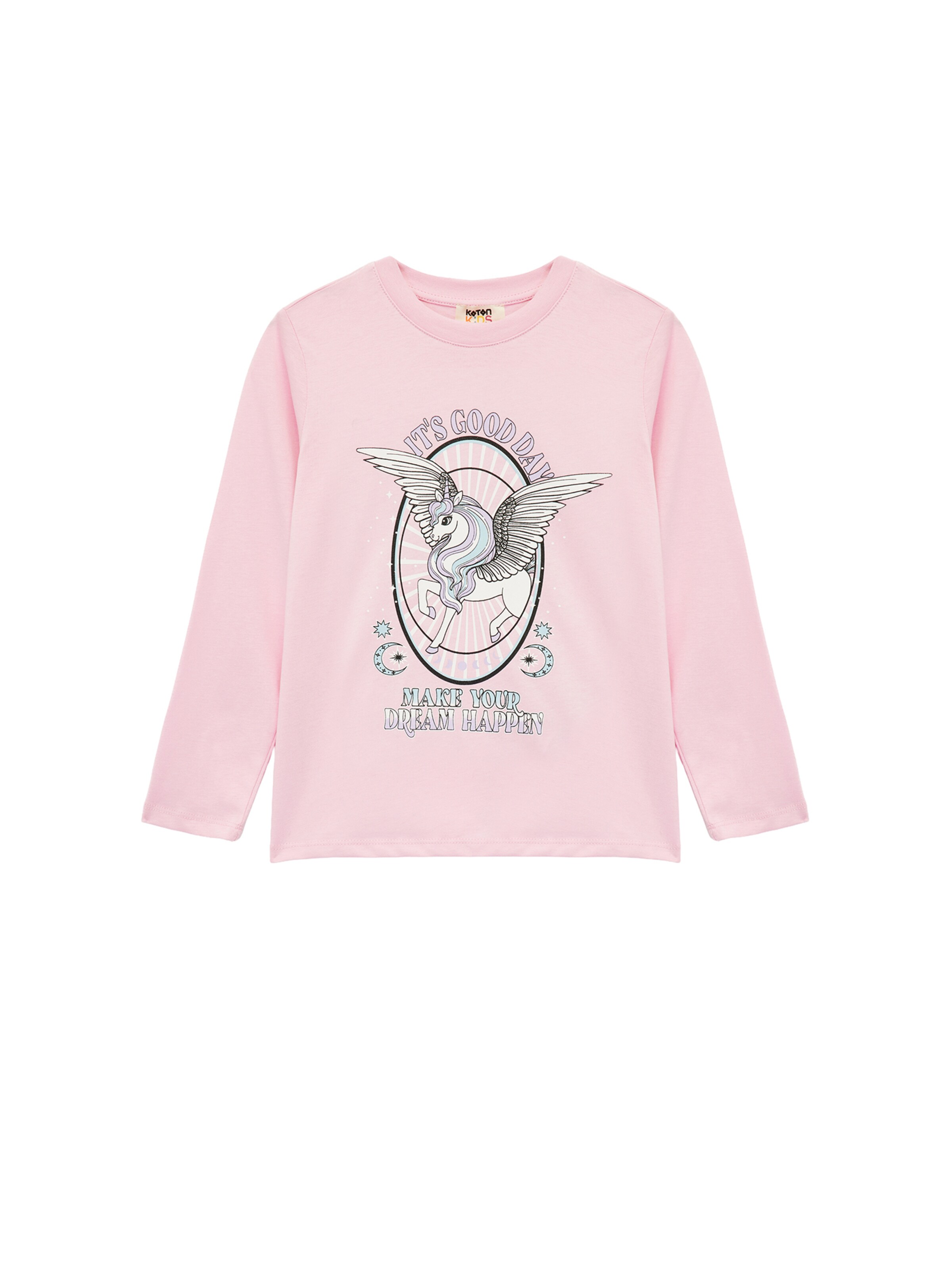 Koton Shirt 'Einhorn ' in Pink: front