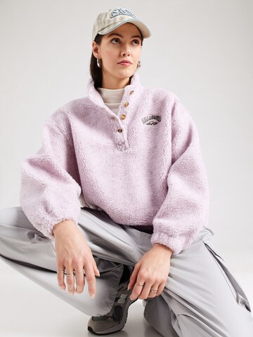 Pullover 'RUN THE ROAD' di BILLABONG in lilla: frontale