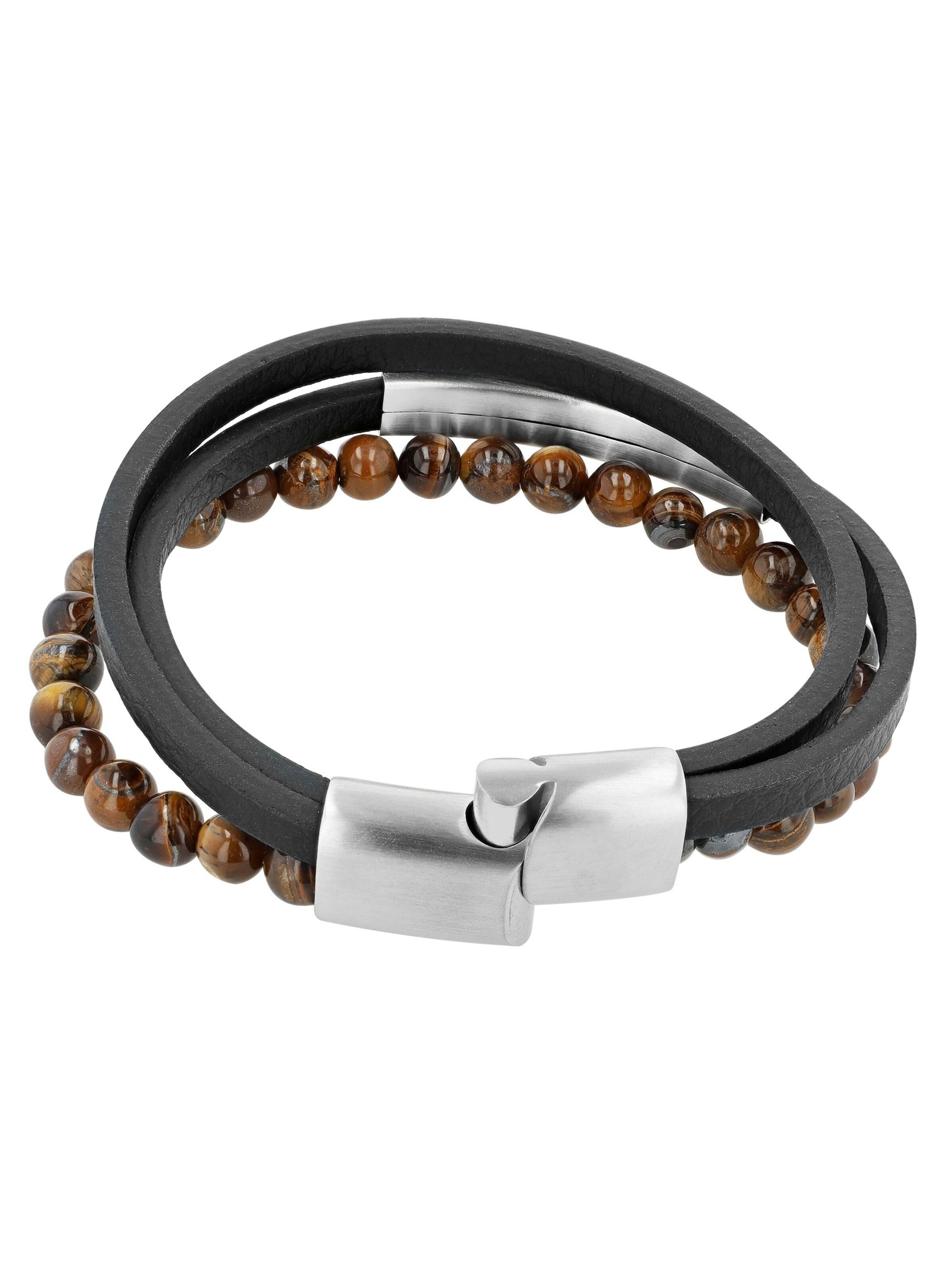 Akzent Bracelet 'Samer, langlebig' in Black: front