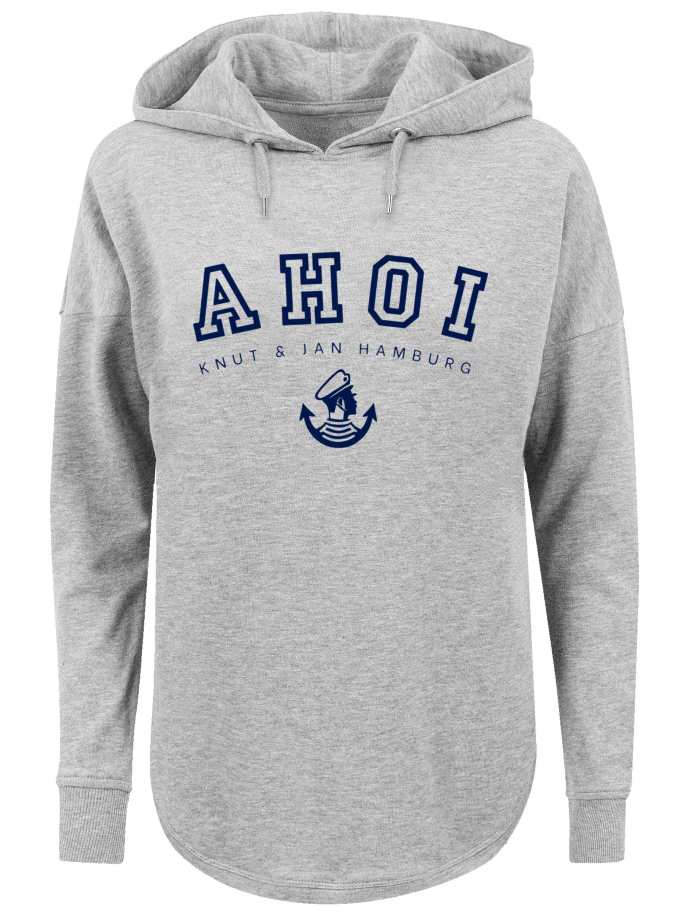 F4NT4STIC Sweatshirt in Grey: front