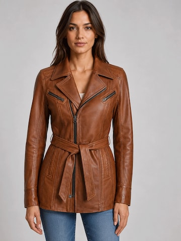Manteau mi-saison 'Elin' Agamaa en marron