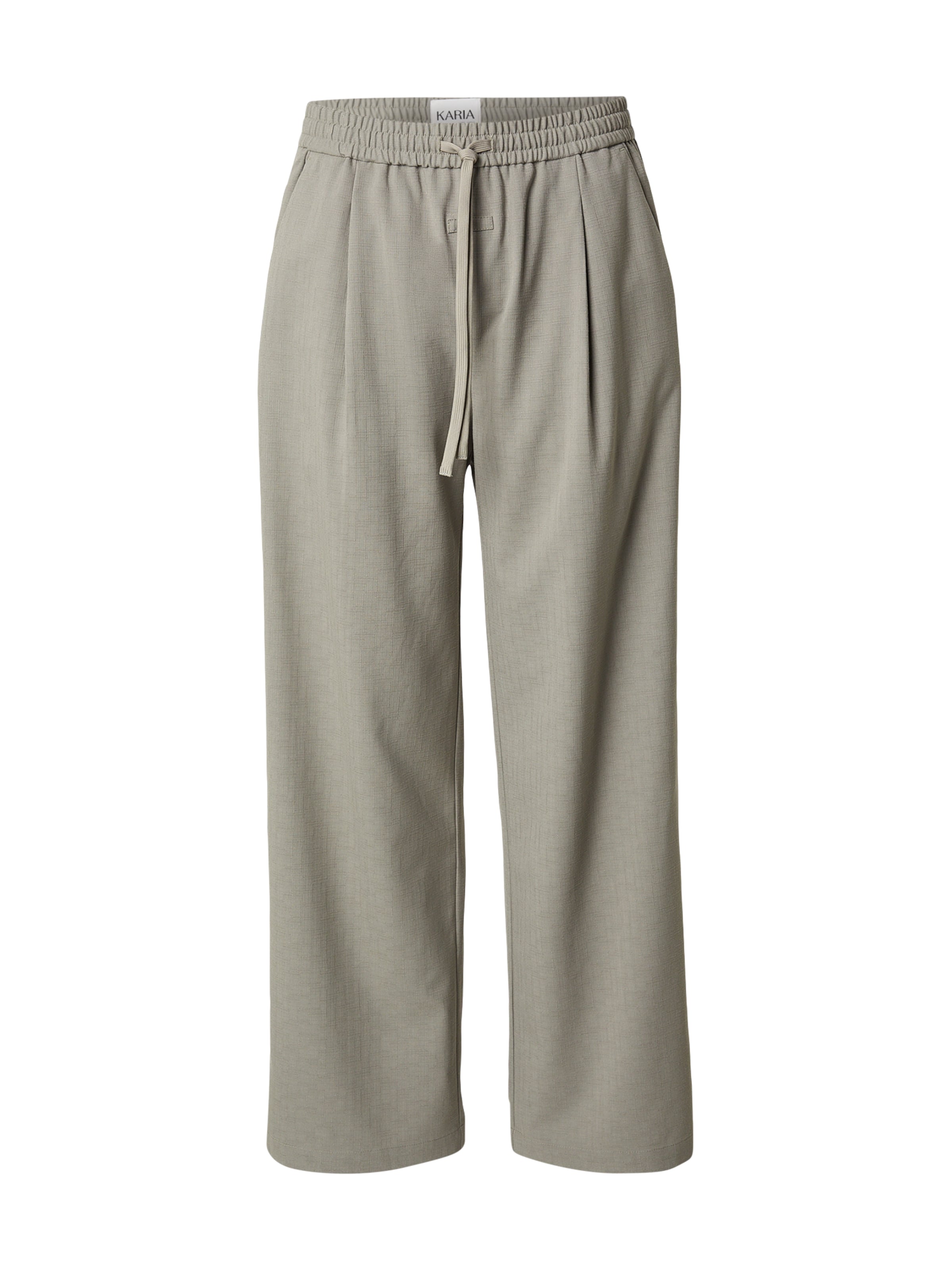 KARIA by Loris Karius Široký strih Nohavice - Sivá: predná strana
