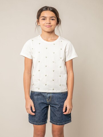 T-Shirt 'Hearty' Deeluxe en blanc : devant