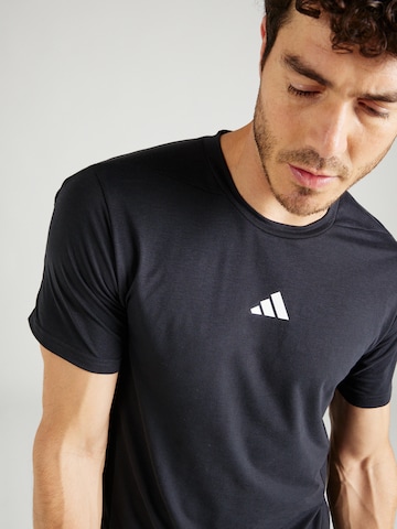 ADIDAS PERFORMANCE Funkční tričko – černá