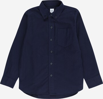 Coupe regular Chemise GAP en bleu : devant