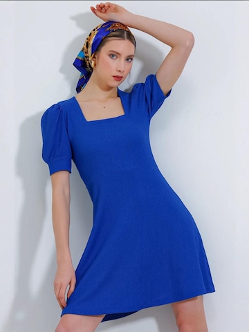 Bigdart Knit dress 'Strickkleider' in Blue