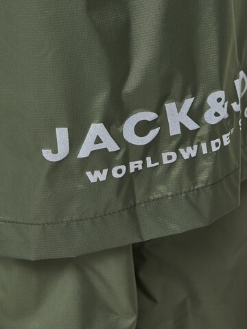 Jack & Jones Junior Regular Funktionsanzug 'Solar' in Grün