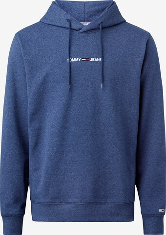 Tommy Jeans Sweatshirt 'Essential' in Blue: front