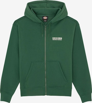 Veste de survêtement 'Bolivar Fz' DICKIES en vert : devant
