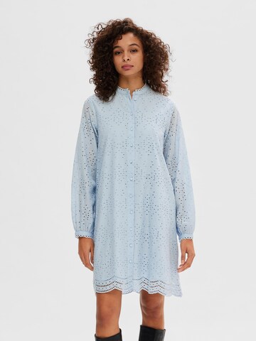 SELECTED FEMME Shirt Dress 'TATIANA' in Blue: front