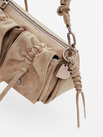 Sac bandoulière Desigual en beige