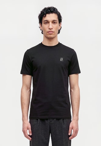 Karl Lagerfeld T-shirt 'Kameo Frame' i svart: framsida